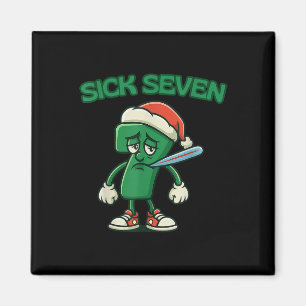 Sick Seven 67 Cartoon Character Christmas Fun For Magnet