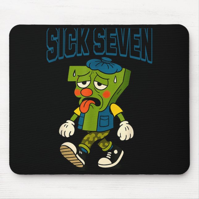 Sick Seven 67 Halloween Costume For Pular Design  Mouse Pad (Front)