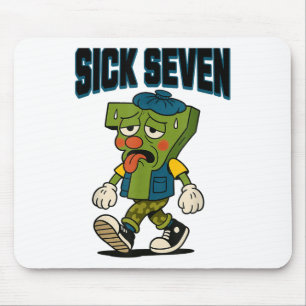 Sick Seven 67 Halloween Costume For Trending Popul Mouse Pad
