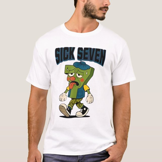 Sick Seven 67 Halloween Costume for Trending Popul T-Shirt (Front)