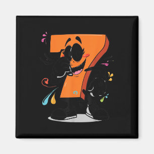 Sick Seven 67 Meme Brainrot Halloween Outfit Idea Magnet