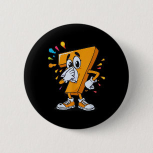 Sick Seven 67 Meme Halloween Costume For Fans 6 Cm Round Badge