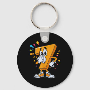 Sick Seven 67 Meme Halloween Costume For Fans Key Ring