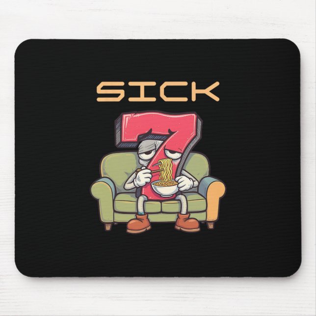 Sick Seven 67 Meme Six Seven 1  Mouse Pad (Front)
