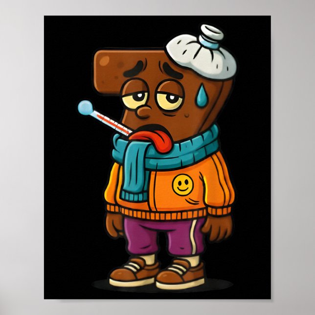 Sick Seven Funny Teacher & Student Wordplay 67 Mem Poster (Front)
