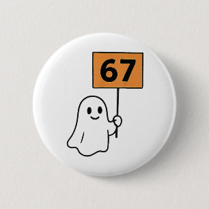 Sick Seven Halloween Costume Design For Halloween 6 Cm Round Badge