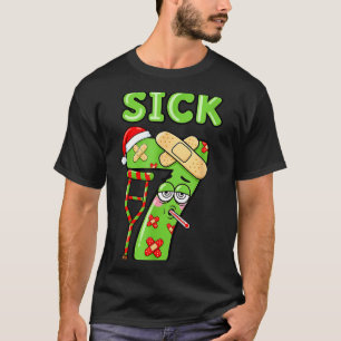 Sick Seven Meme 67 Number Santa Hat Christmas Men T-Shirt