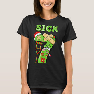Sick Seven Meme 67 Number Santa Hat Christmas Men T-Shirt