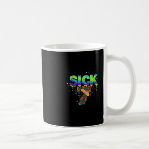Sick Seven Meme Graffiti Drip Fun Wordplay  Coffee Mug