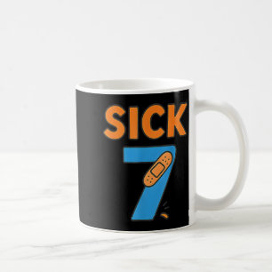 Sick Seven Meme Tee Six Seven Fun Wordplay  Coffee Mug