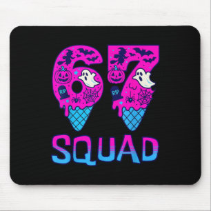 Sick Seven Meme Tee Six Seven Funny 67 Halloween S Mouse Pad