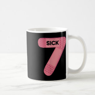Sick Seven Meme Tee Six Seven Funny Wordplay  Coffee Mug