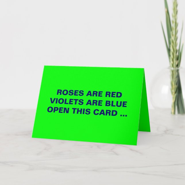 SICK ST VALENTINES HOLIDAY CARD (Front)