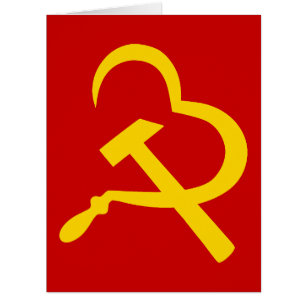 Sickle And Hammer, Heart, Love, Communism