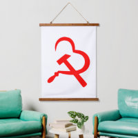 Sickle And Hammer, Heart, Love, Communism