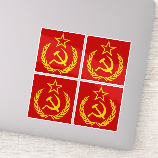 Sickle And Hammer, USSR, CCCP, Communism (Detail)