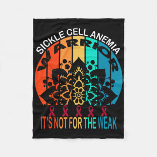 Sickle Cell Anaemia Awareness  Fleece Blanket