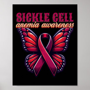 Sickle Cell Anaemia Awareness - Sca Fighter Surviv Poster