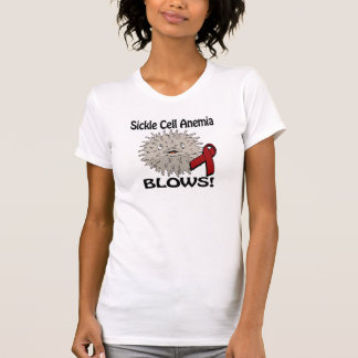 Sickle Cell Anaemia Blows Awareness Design T-Shirt