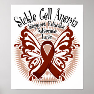 Sickle Cell Anaemia Butterfly 3 Poster