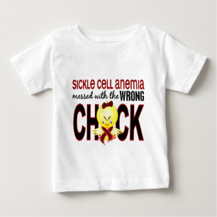 Sickle Cell Anaemia Messed With Wrong Chick Baby T-Shirt