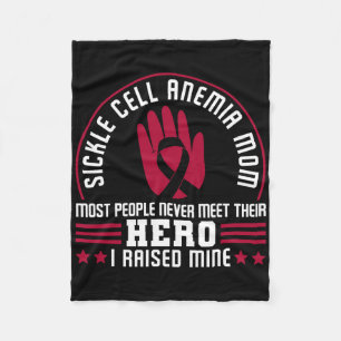 Sickle Cell Anaemia Mum Hero Fleece Blanket