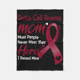 Sickle Cell Anaemia Mum I Raised Mine  Fleece Blanket