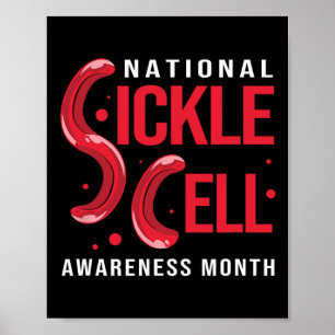 Sickle Cell Anaemia National Sickle Cell Awareness Poster