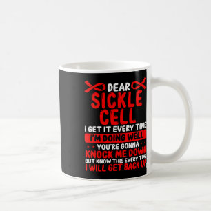 Sickle Cell Awareness Month Burgundy Sickle Cell R Coffee Mug