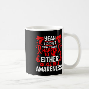 Sickle Cell Awareness Movement Ribbon Survivor War Coffee Mug