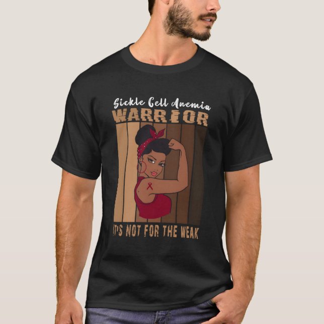 Sickle-Cell Disease Sickle Cell Awareness T-Shirt (Front)