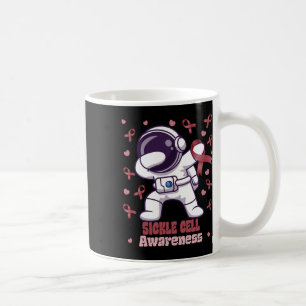 Sickle Cell Funny Dabbing Astronaut Warrior Coffee Mug