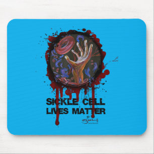 Sickle Cell - Hope Sickle Cell Awareness Art Mouse Pad