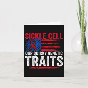 Sickle Cell Our Quirky Genetic Traits Anemia Scd A Card