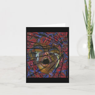 Sickle Cell Pain Awareness Art  Card