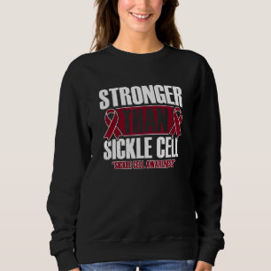 Sickle Cell Stronger Anaemia Awareness Survivor Su Sweatshirt