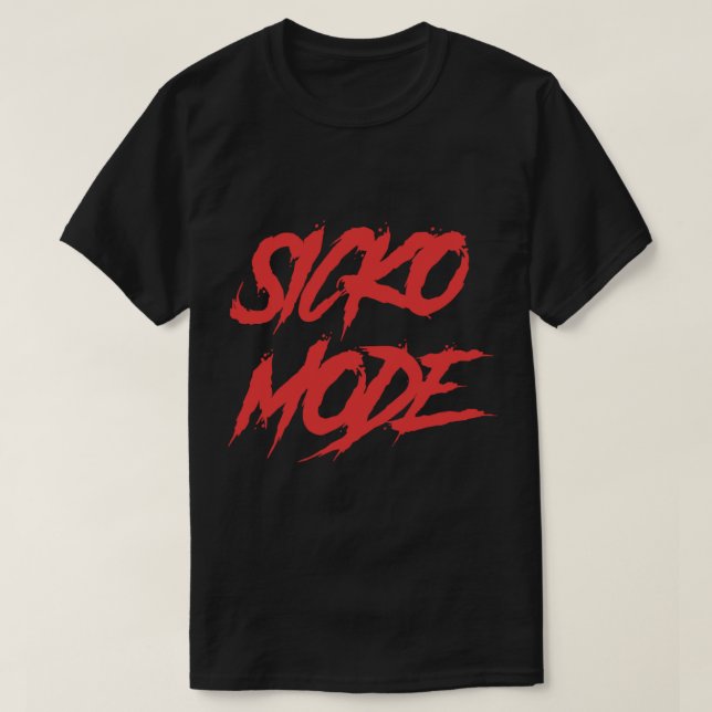 Sicko Mode Essential T-Shirt (Design Front)