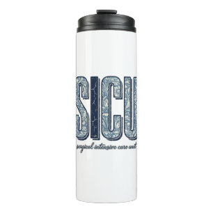 SICU Surgical Intensive Care Unit Vintage Shirt De Thermal Tumbler