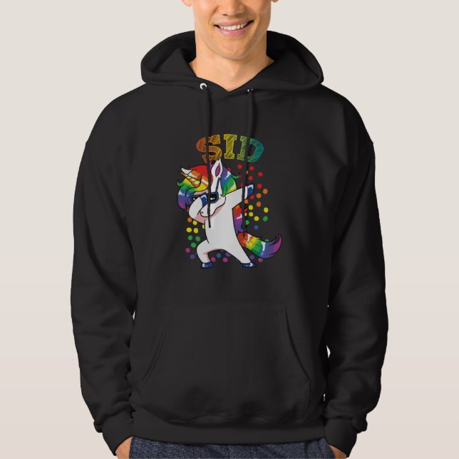 Sid Dabbing Unicorn Hoodie (Front)