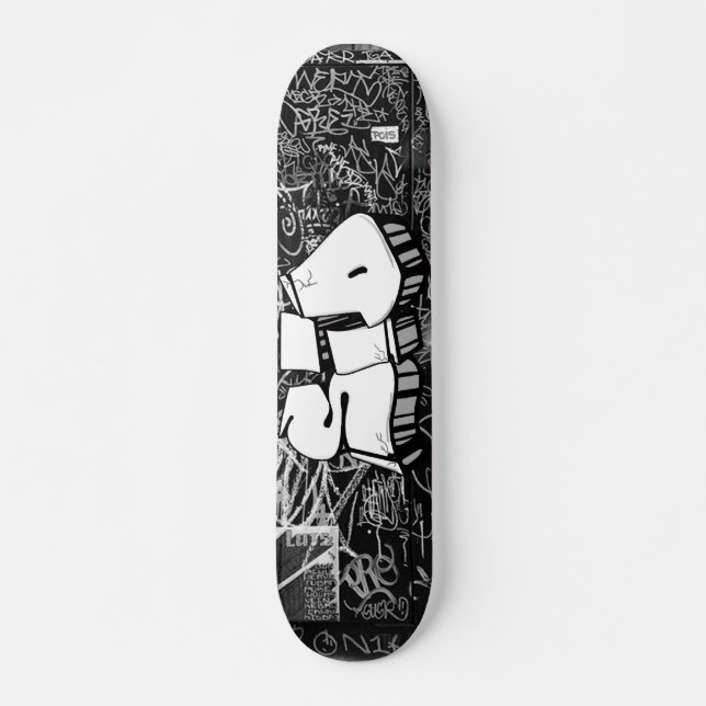 Sid Graffiti Custom Personalised Cool Skateboard (Front)