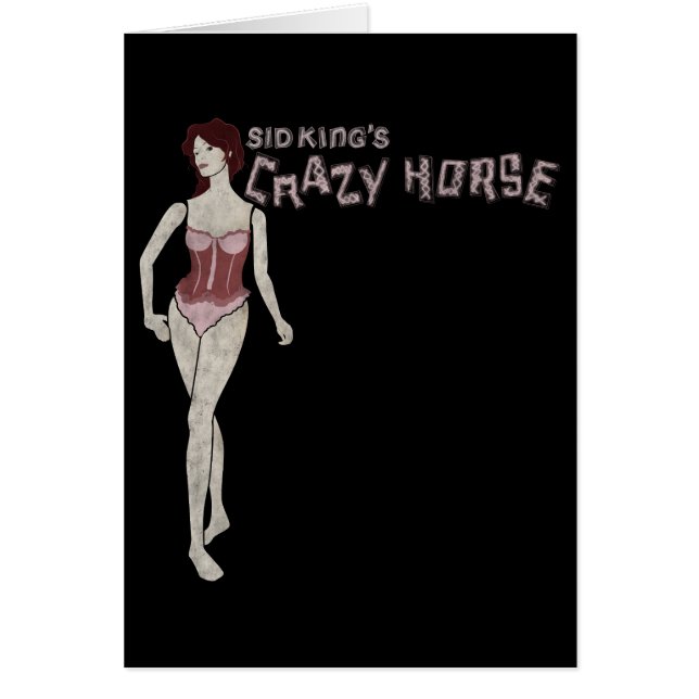 sid king's crazy horse mannequin (Front)