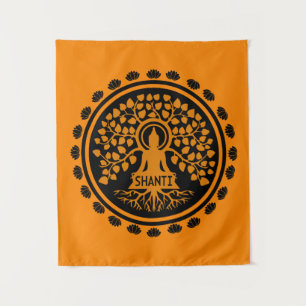 Siddhartha Gautama, Buddhist Art Tapestry