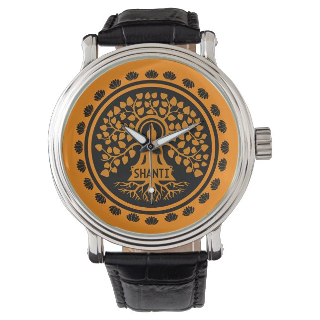 Siddhartha Gautama, Buddhist Art Watch (Front)