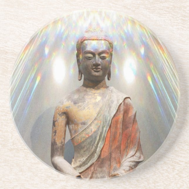 Siddhartha Gautama Statue Coaster (Front)