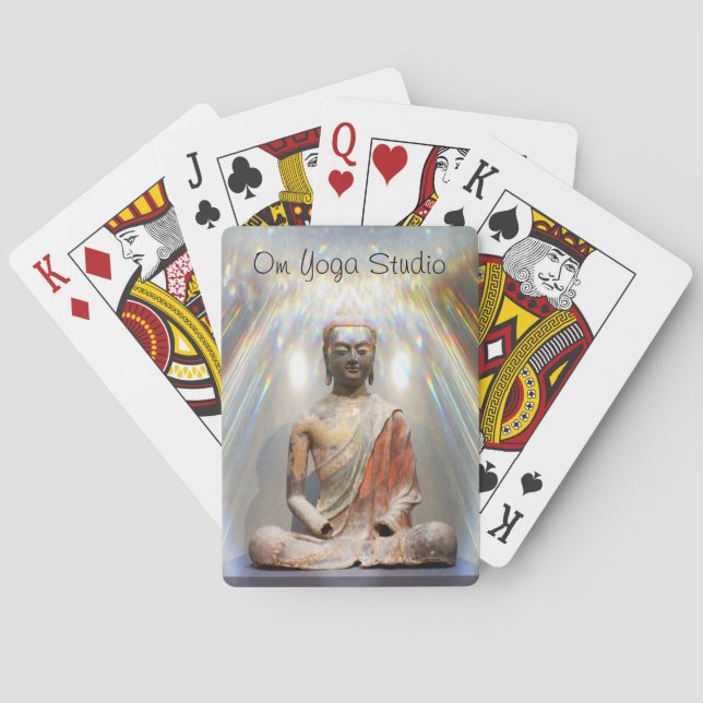 Siddhartha Gautama Statue II Playing Cards (Back)