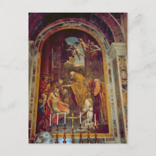 Side altar in St Peter's Basilica Postcard