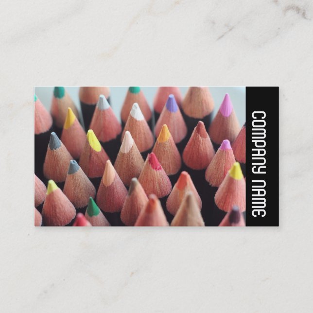 Side Band -  Colour Pencils Business Card (Front)