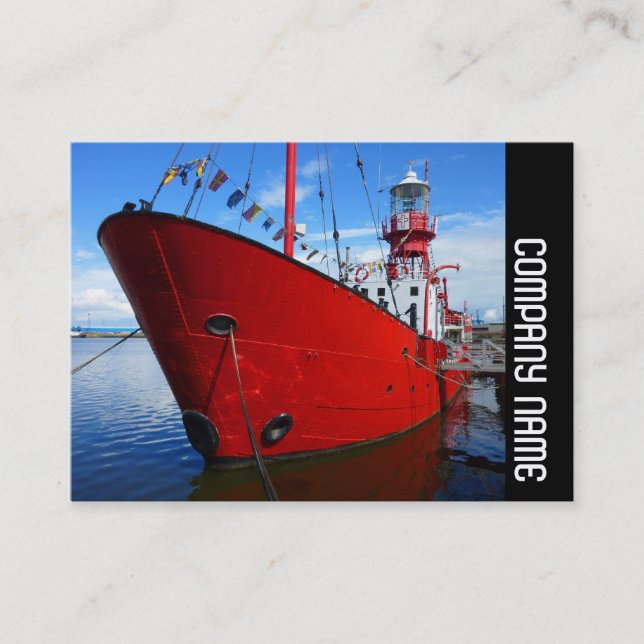 Side Band - Light Ship Business Card (Front)
