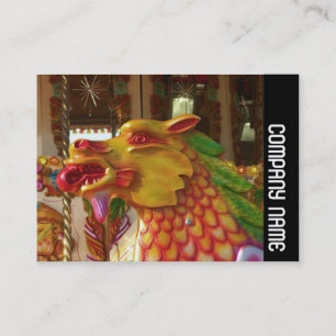 Side Band - Merry-go-round Dragon Business Card