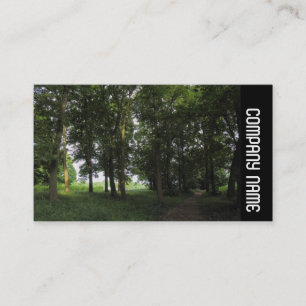 Side Band - Woods, Bute Park Cardiff Business Card